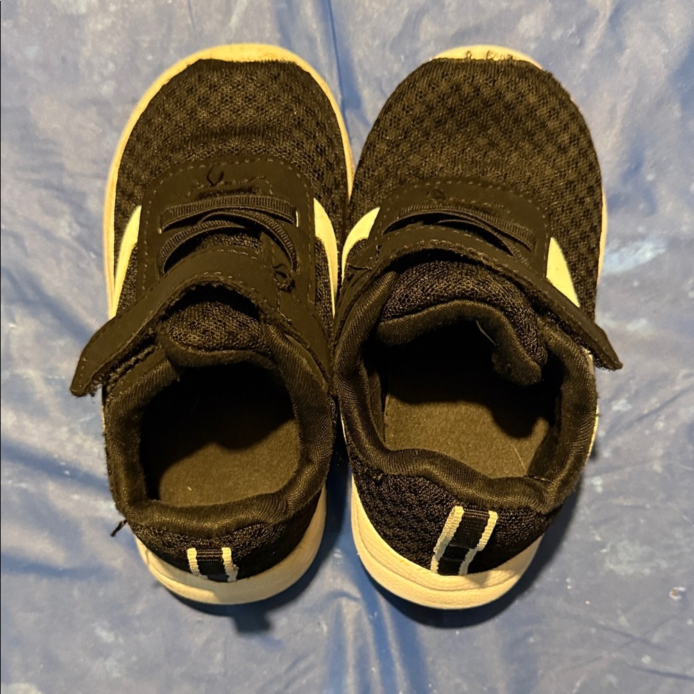 Kids Black and White Sneakers